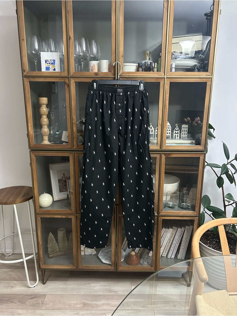 Black Polo Ralph Lauren Lounge Pants